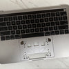 MacBook Pro 13” 2017 A1706 Gray OEM Top Case Keyboard 661-07950 *BAD TOUCH BAR*