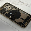 iPhone 13 Pro Gold Back Housing Frame Replacement w OEM Small Parts AB GRADE